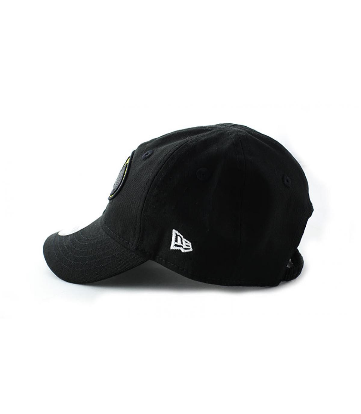 New Era black Batman cap baby size